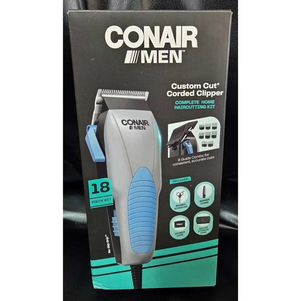 Conair‎ MAN Custom Cut 18p Haircut Kit, Model HC244CM New In Box